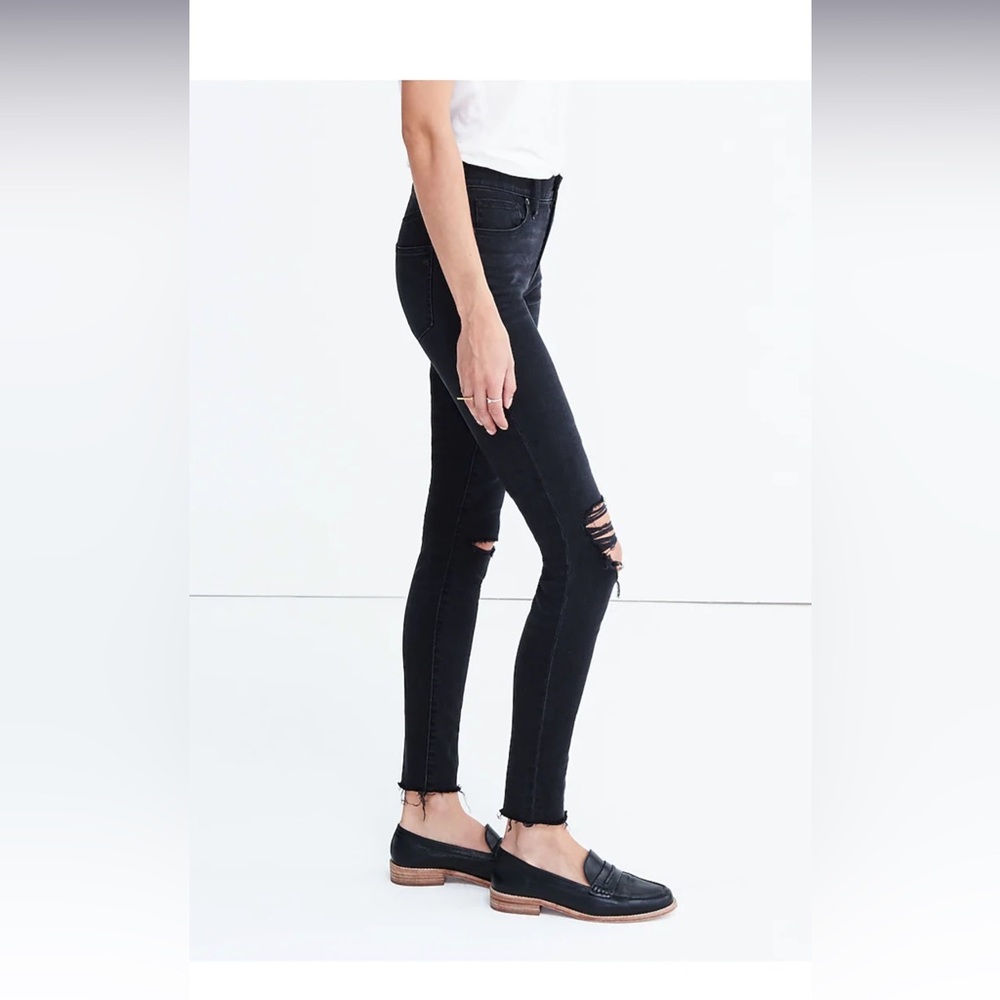Madewell 9” High-Rise Skinny Jeans, size 25